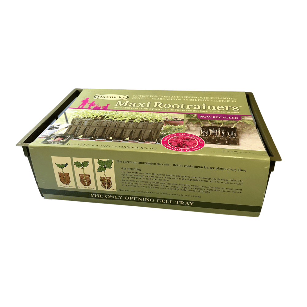 Maxi Rootrainer cells for propagating smaller plants