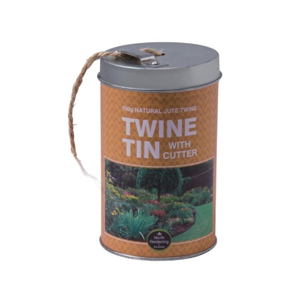 natural jute twine in tin