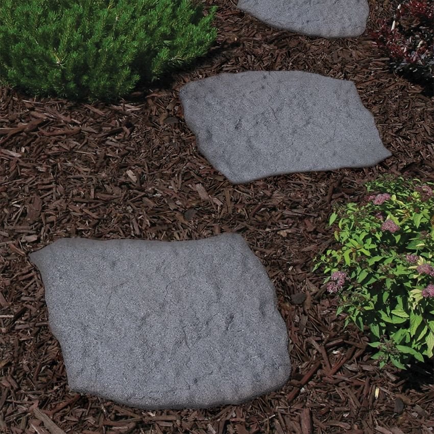 Natural Stepping stones in soil
