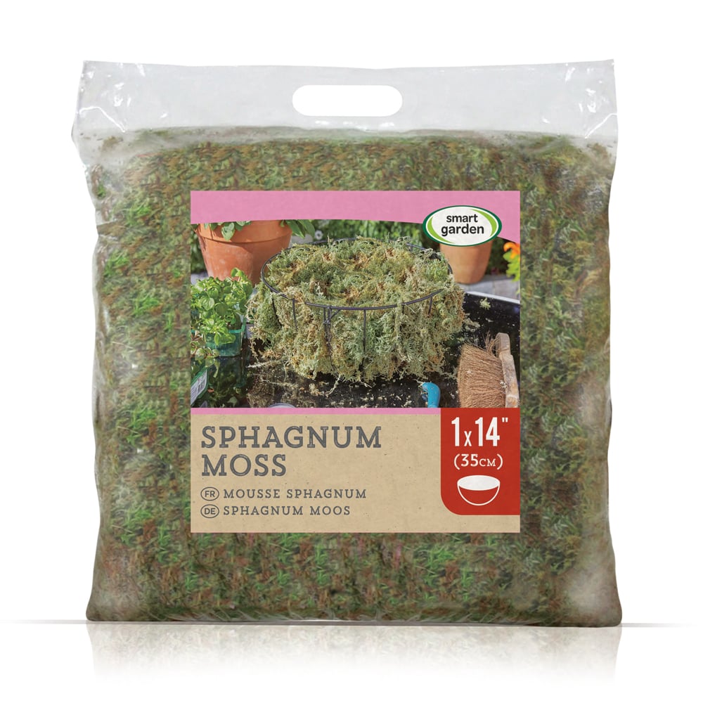 A package of Sphagnum Moss