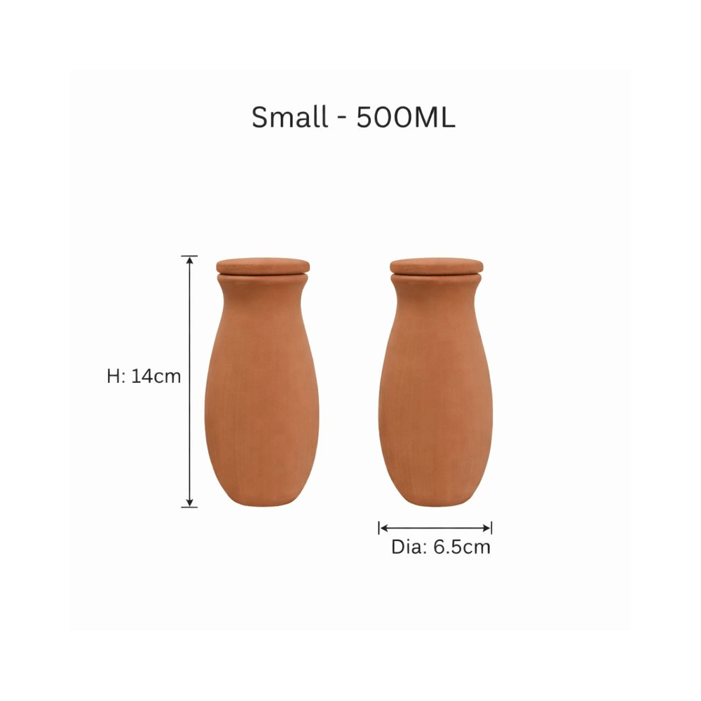 dimensions of small ola pots