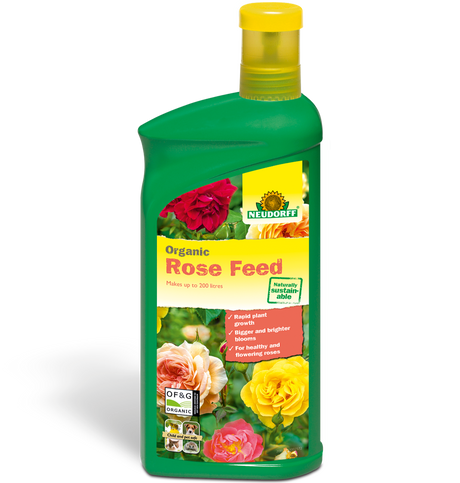 garden organic rose feed