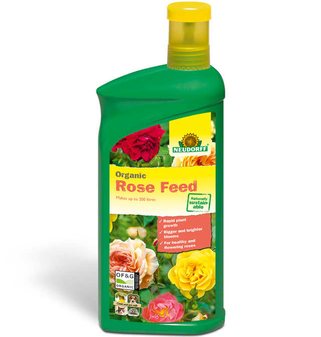 garden organic rose feed