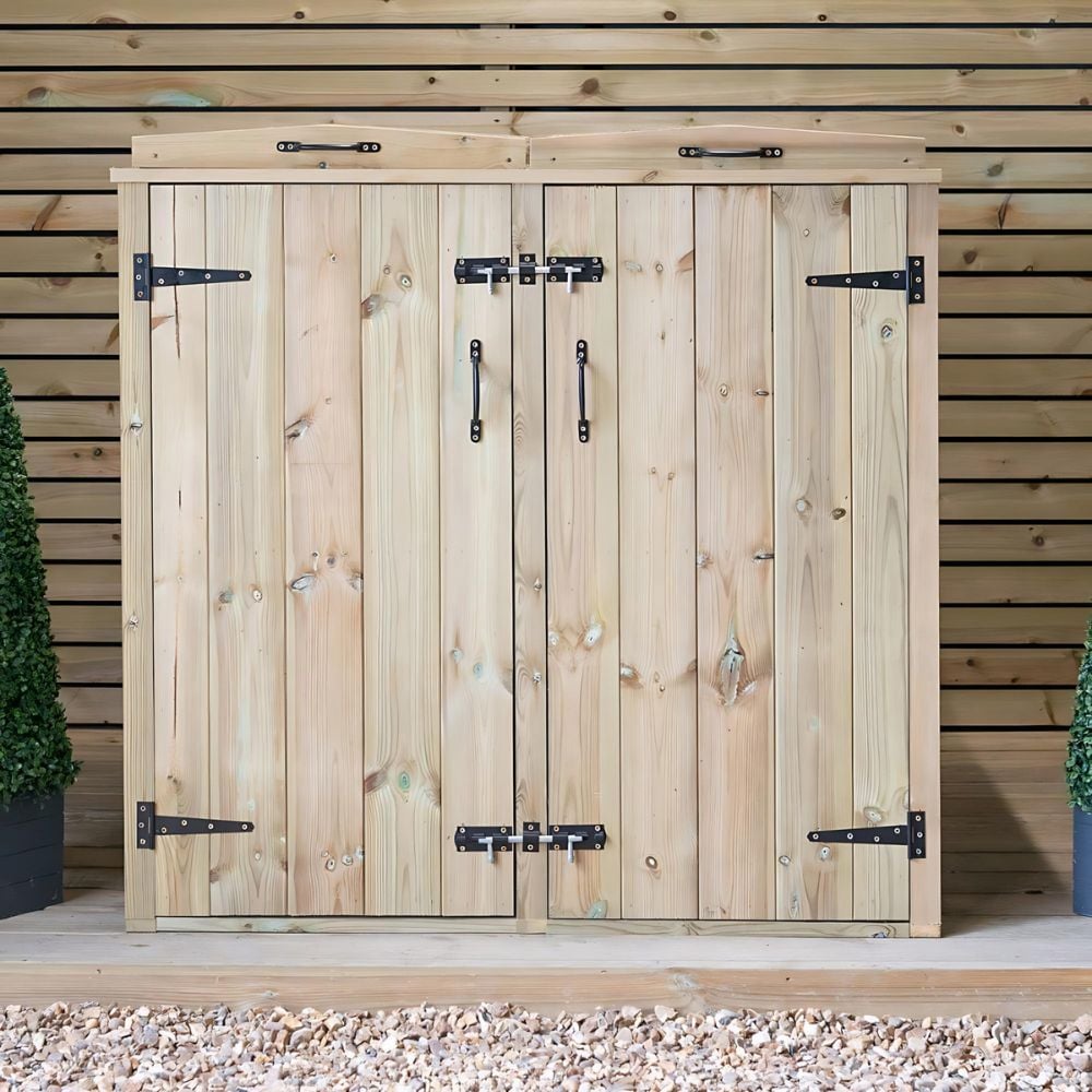 rustic wooden box for stage outdoors or indoors