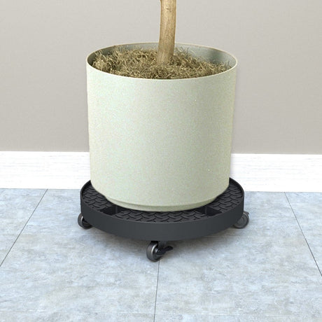 Heavy Duty Plant Pot Caddy with Wheels