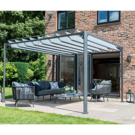Outdoor Pergola with roof