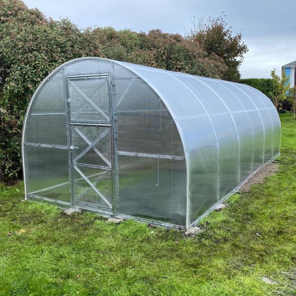 strong polycarbonate greenhouse for garden