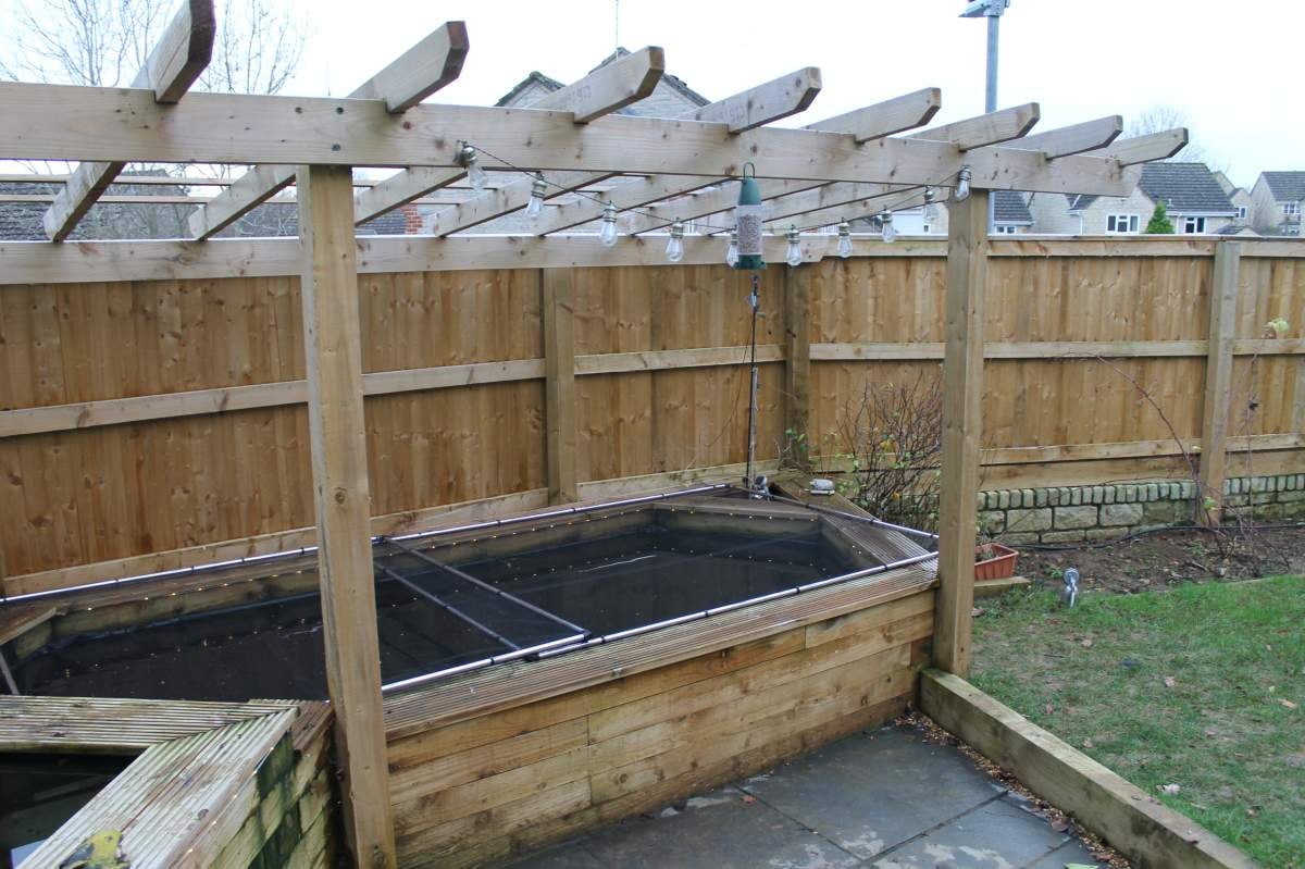 Flat Frame Covers for Securing Garden Ponds