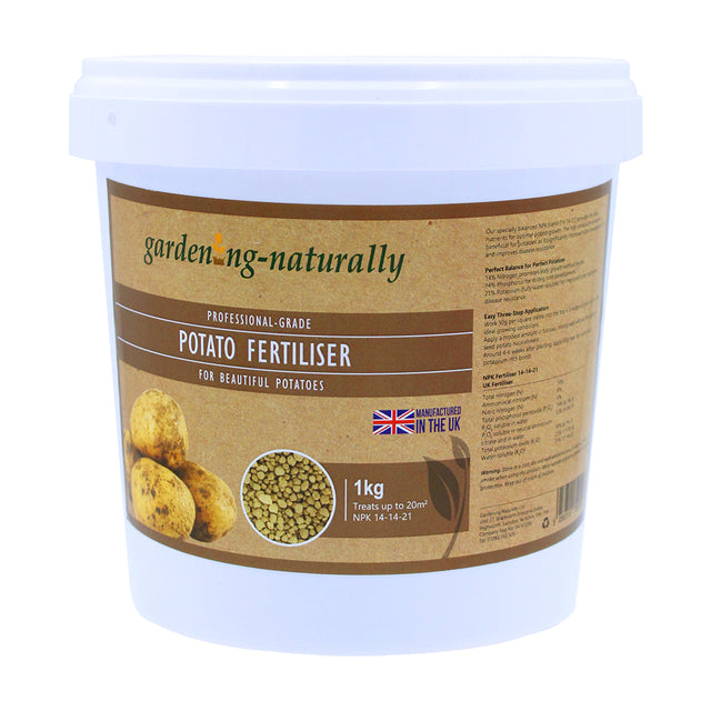 Professonal grade fertiliser in whit tub