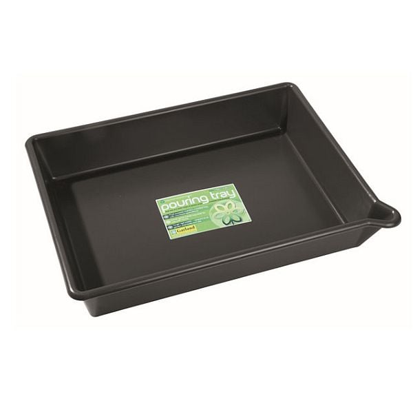 garden tray for pouring liquid