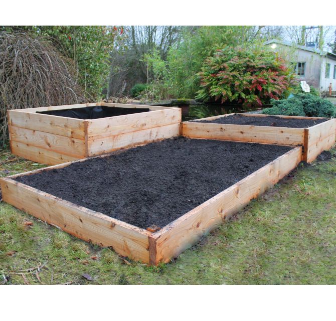 cedar raised beds for planting