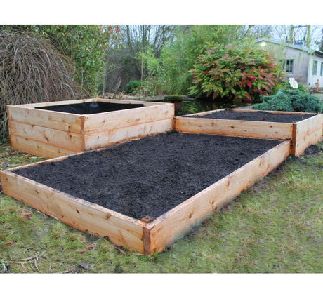 cedar raised beds for planting