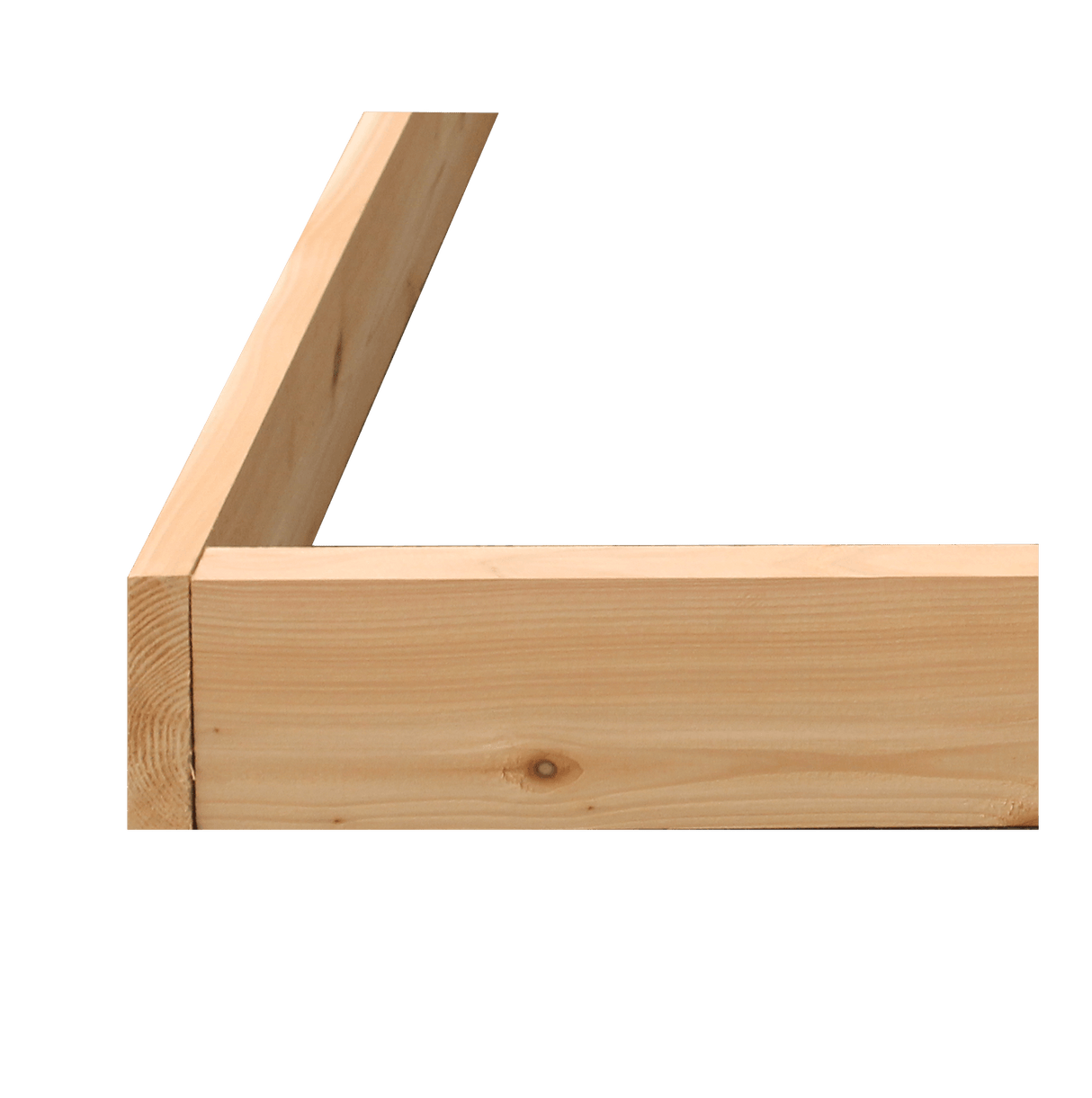 wooden Raised Beds panels joining