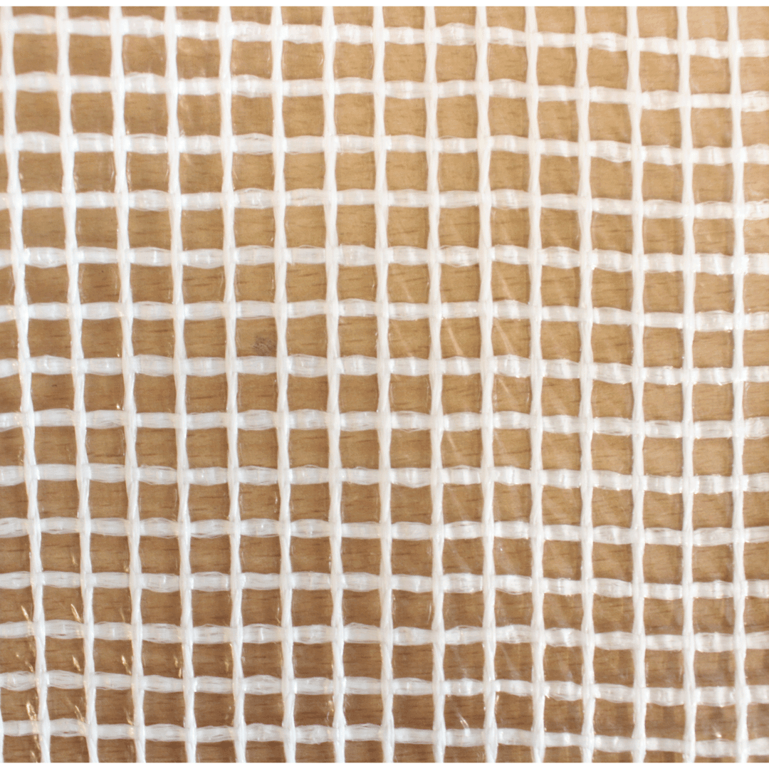 Grid pattern with brown and white intersecting lines
