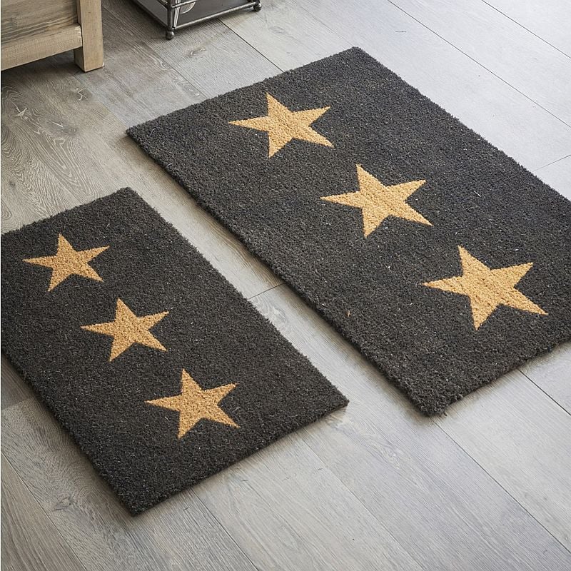 Two rectangular doormats