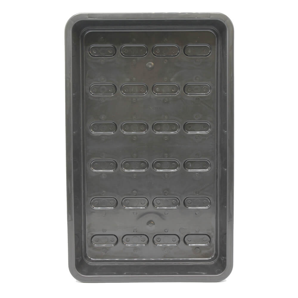 Black seed tray no holes
