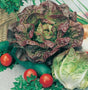lettuce with tomatoes and cucumbers