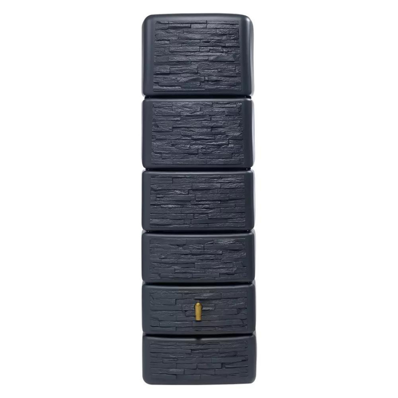 Stone Wall Water Butt 300 Litre Tank Design