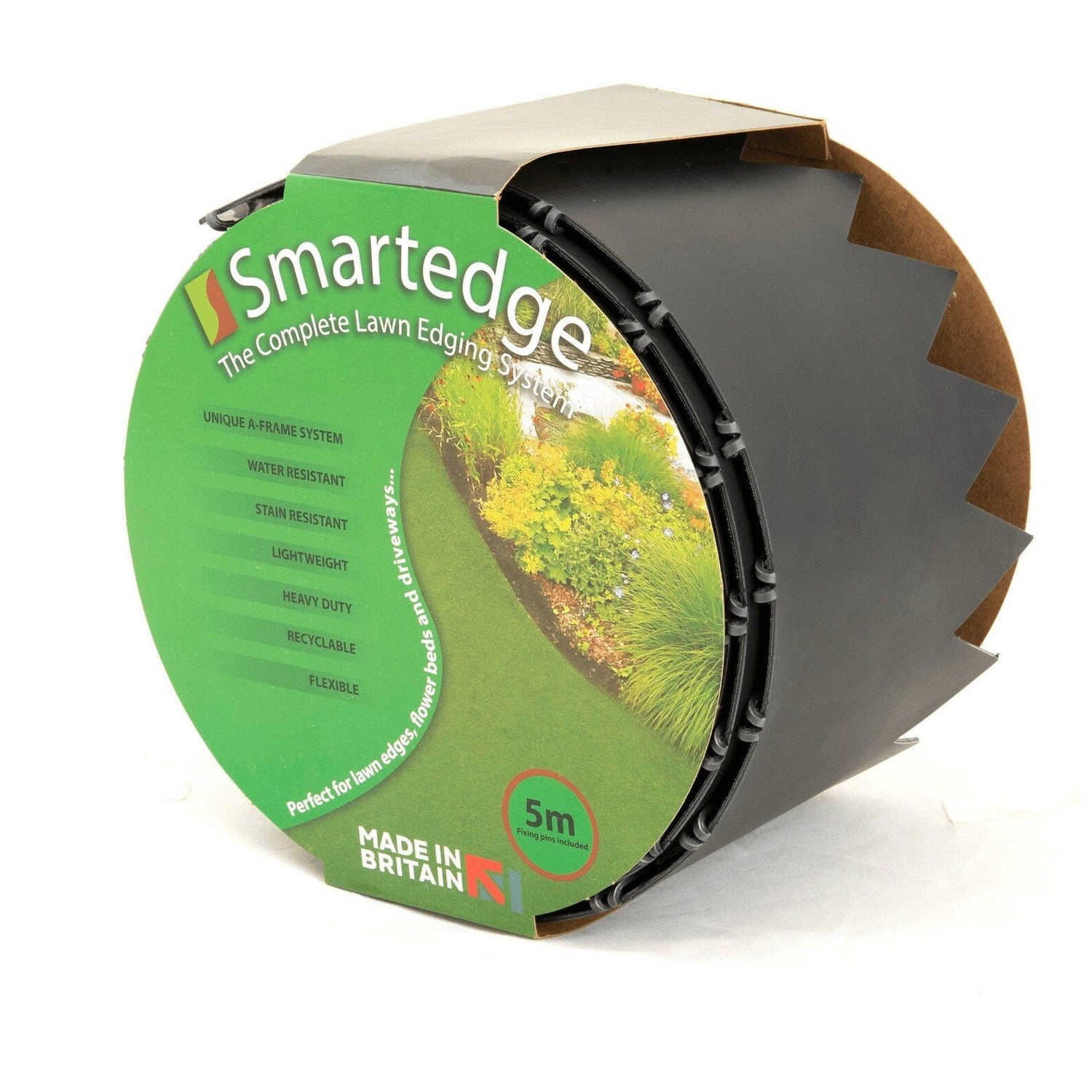 Smartedge lawn edging in pack made in Britain