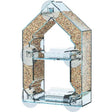 clear bird feeder for garden