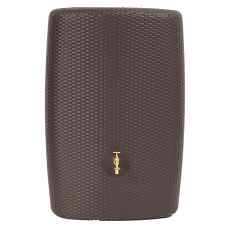 Black Water butt with tap