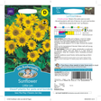 Packaging for Sunflower Little Leo seeds featuring an image of矮矮的向日葵植株 with yellow flowers.
