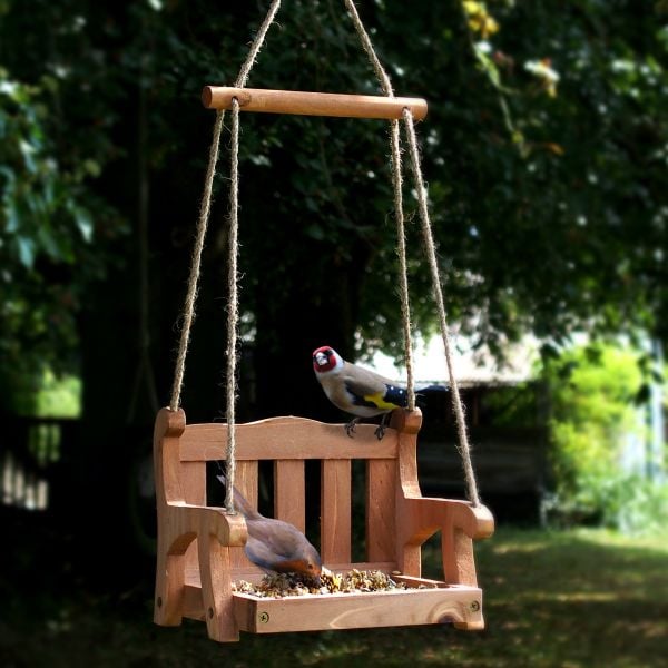 Swing Seat Bird Feeder – Hanging Tray