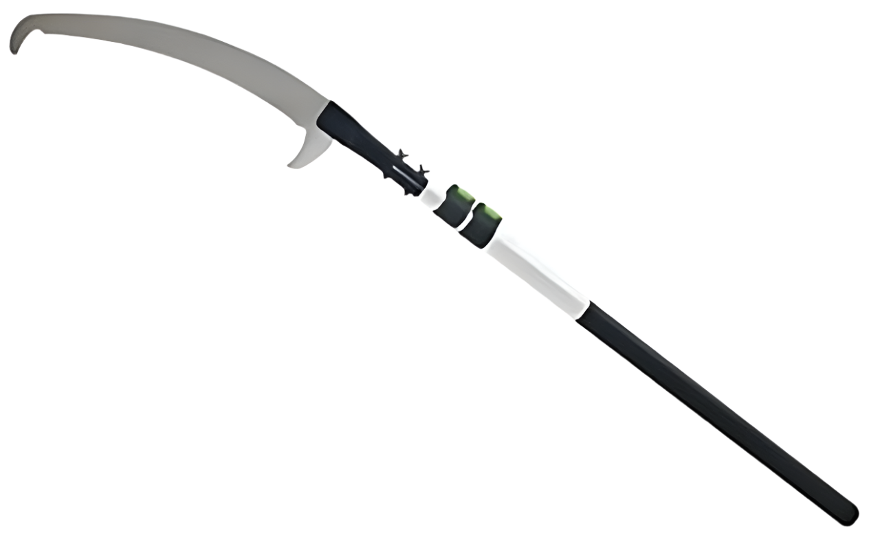 telescopic saw pruner for trees