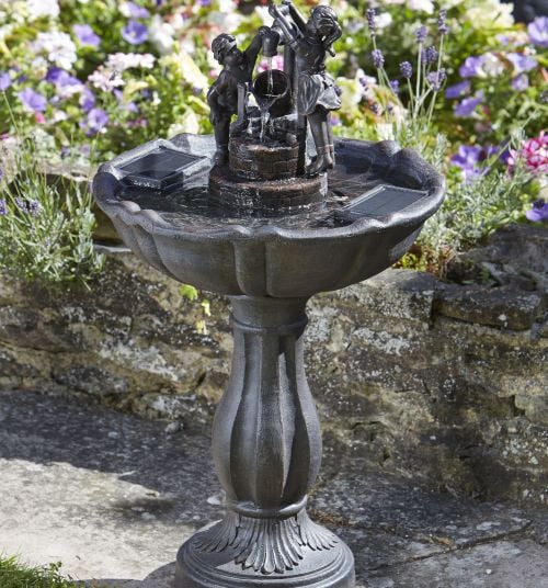 Tipping Pail Garden Water Feature Design