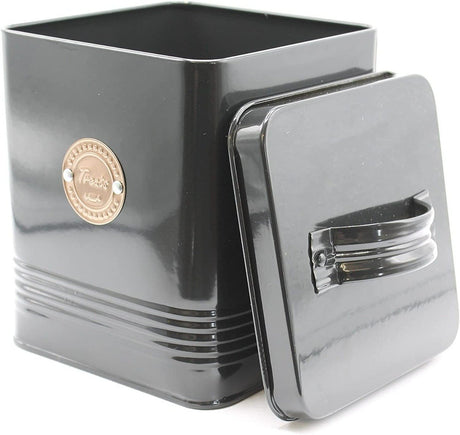 pet treat tin for storage