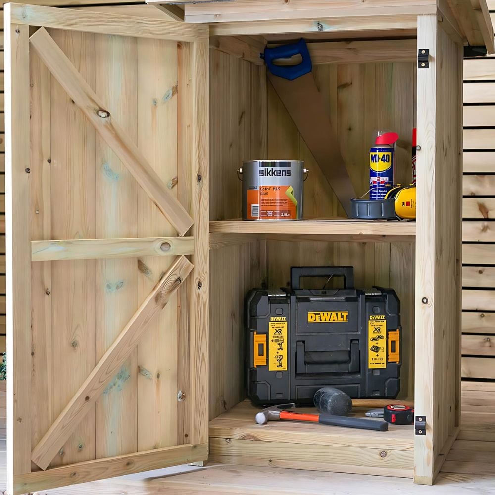 Wooden Garden Shed – Tool Storage Unit