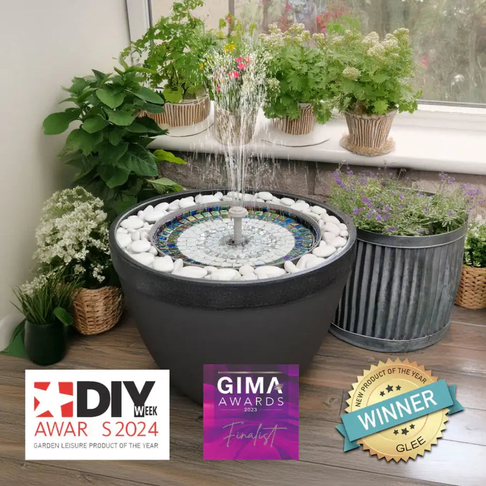 hydria water feature kit in pot