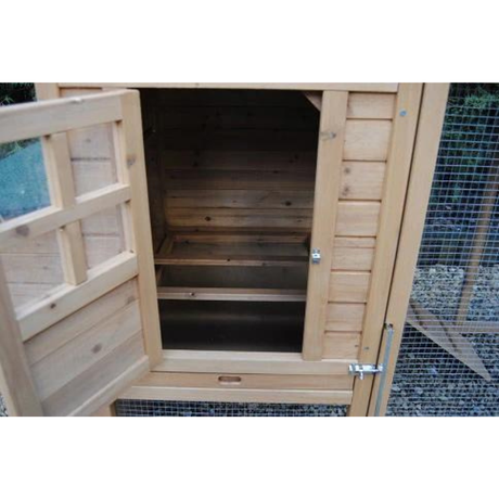 wayside hen and chicken coop door open
