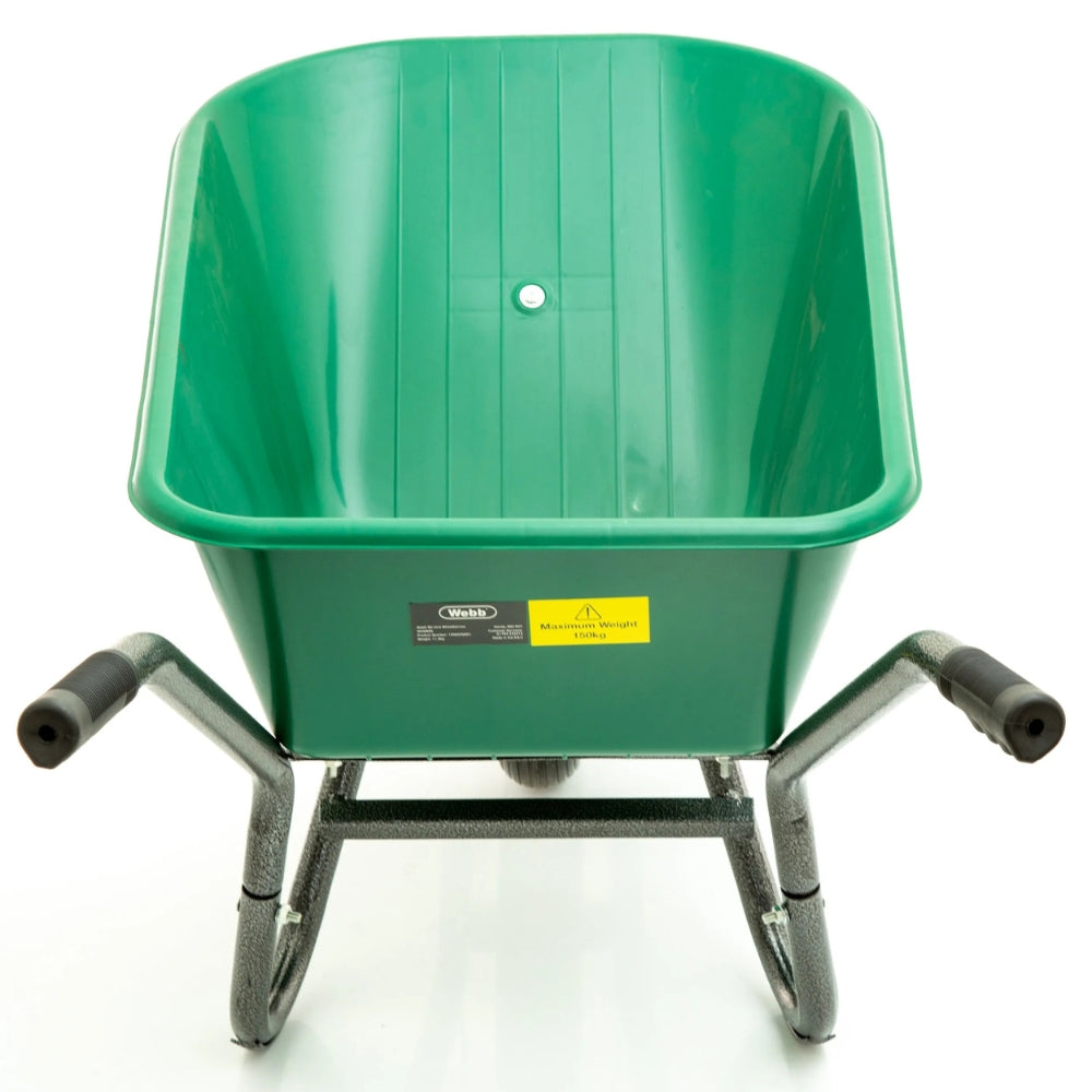 maximum weight indicated for wheelbarrow