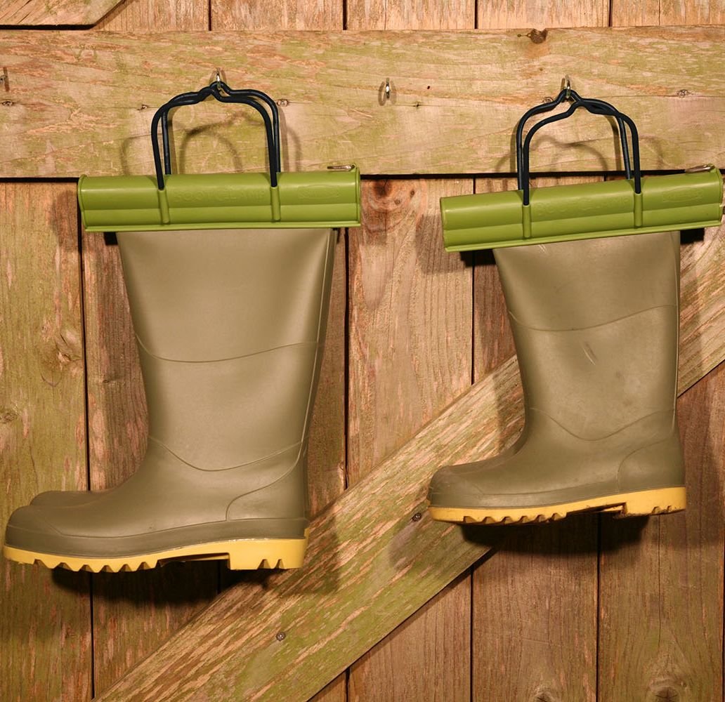 Welly Boot Clips hanging