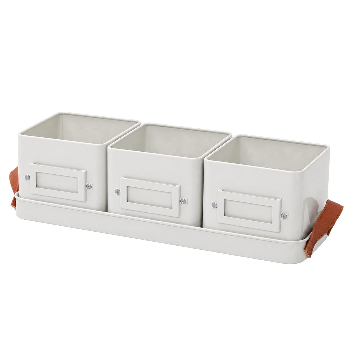 Herb or Chilli Pot sets for the Kitchen, Grey, Buttercream or Green