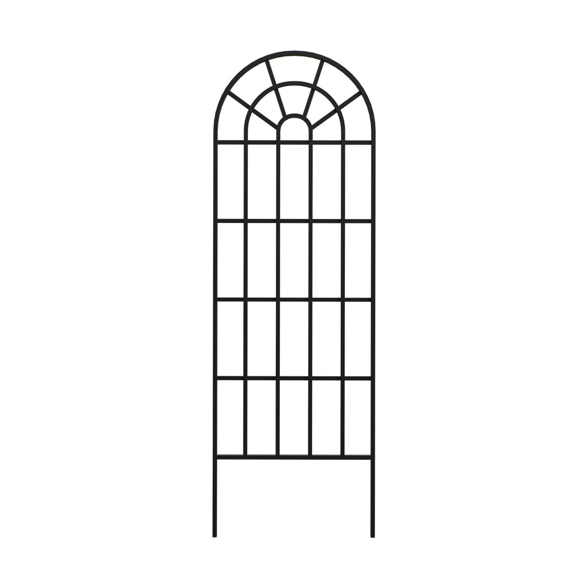 windowpane garden plant trellis support