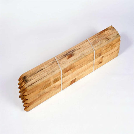 wooden fence stakes for building netting fences