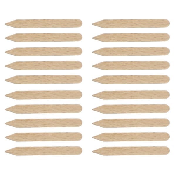 wooden plant labels