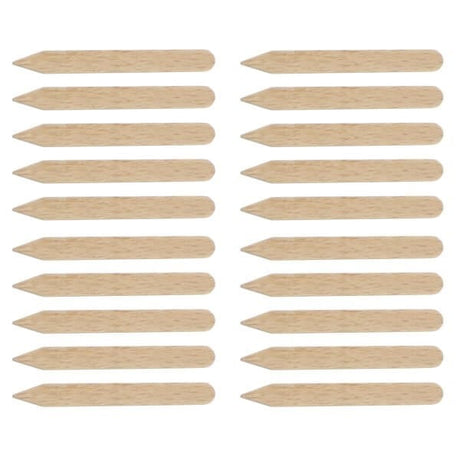 wooden plant labels
