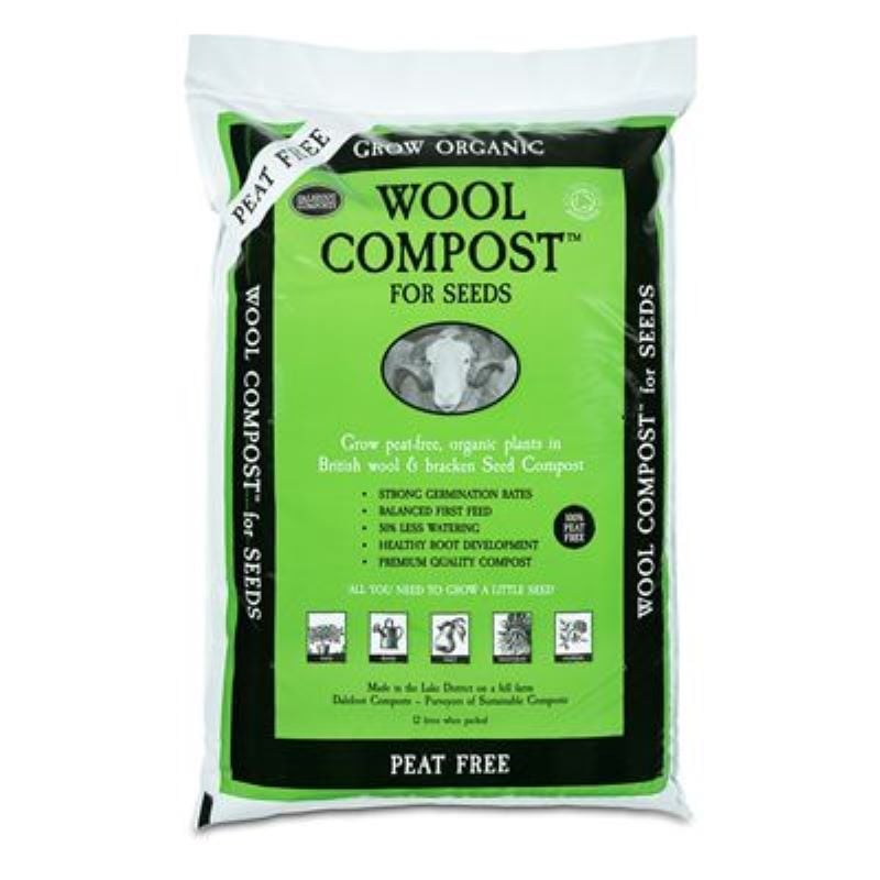 Bulk bag of wool compost for seeds, peat free