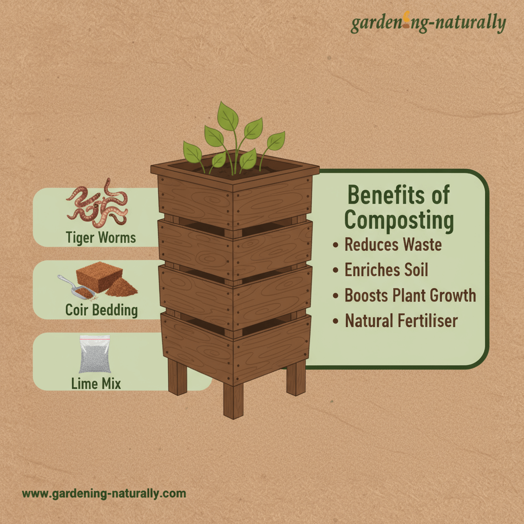 wormery starter kit benefits and list of what is includd