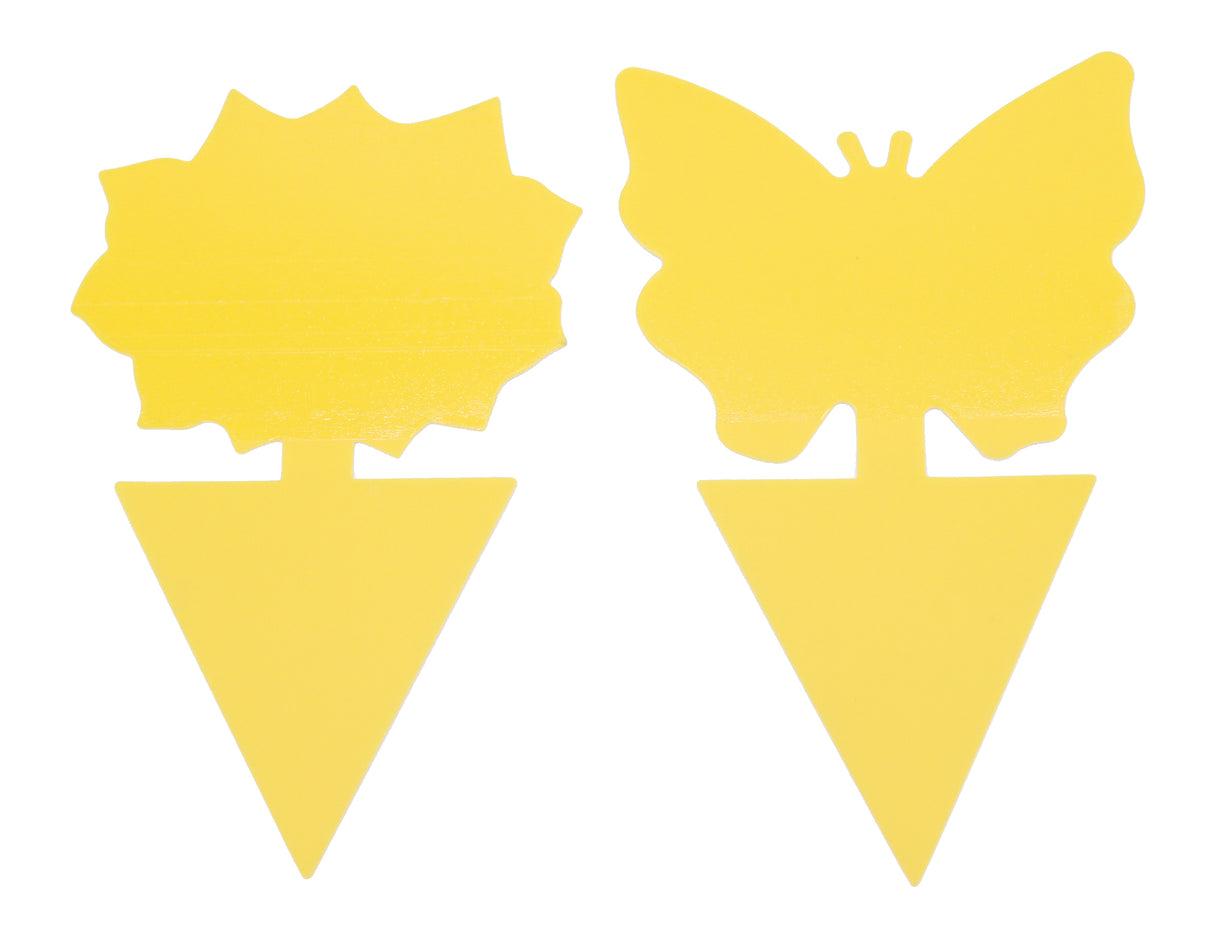 yellow sticky traps butterfly patten