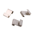 Three aluminium lap z clips for greenhouse