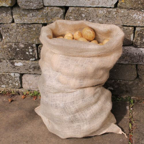 Hessian potato sack