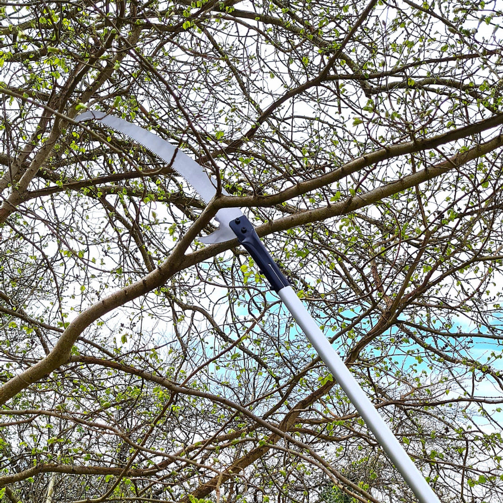 Long reach tree pruners