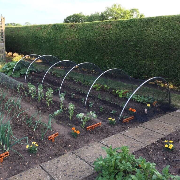 Aluminium Hoops & Netting Tunnels