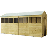 16ft x 6ft wooden shed