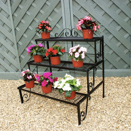 Plant Pot Stand, 3 Shelves