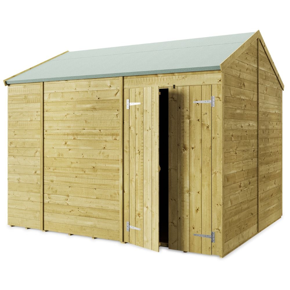 8ft x 10ft garden shed storage